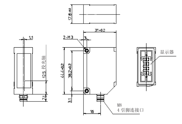 CD22传感器规格尺寸