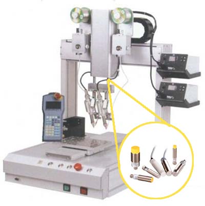中昊接近传感器解决电焊机焊点位移问题